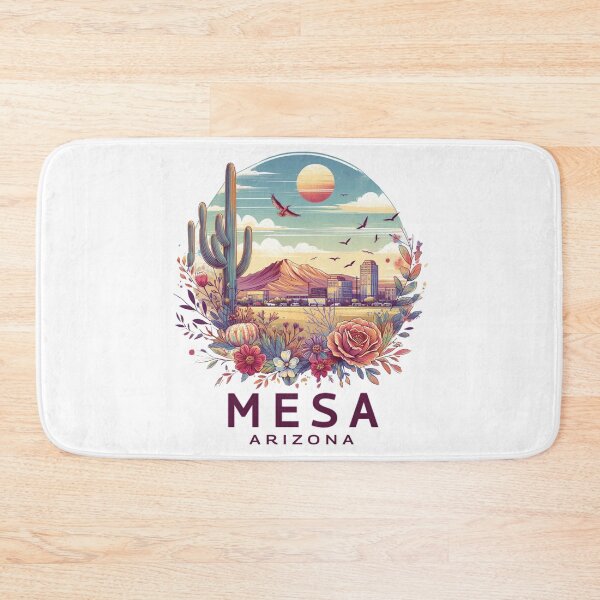 Item preview, Mesa, Arizona, Watercolor Illustration designed and sold by PaintMeWorld.