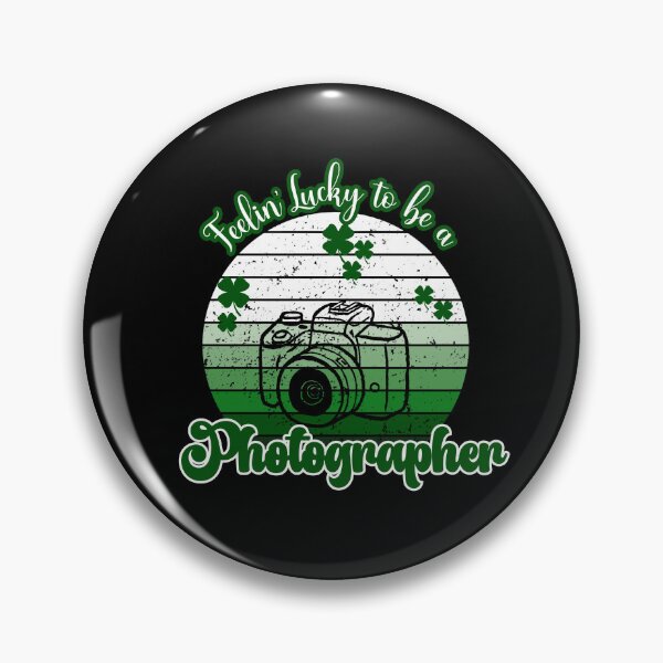 Artikelvorschau, Glücklicher Fotograf St. Patricks Day entworfen und verkauft von CheekyChimpCo.