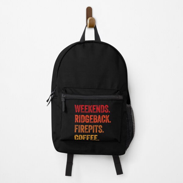 Item preview, Weekends Rhodesian Ridgeback Firepits Coffee Funny Gift designed and sold by Guarddogdrive.