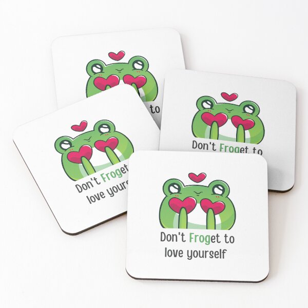 Item preview, Funny Frog Pun - Don't Froget to love yourself  designed and sold by PurpleWay.