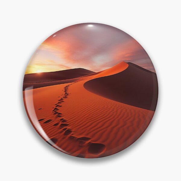 Item preview, Egyptian desert dreamy landscape at sunset - Landscape photography designed and sold by TheArtistOf2022.