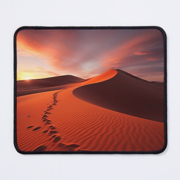 Item preview, Egyptian desert dreamy landscape at sunset - Landscape photography designed and sold by TheArtistOf2022.
