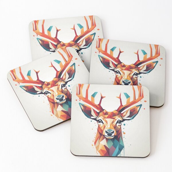 Item preview, Geometric Deer designed and sold by NeilODonnell.