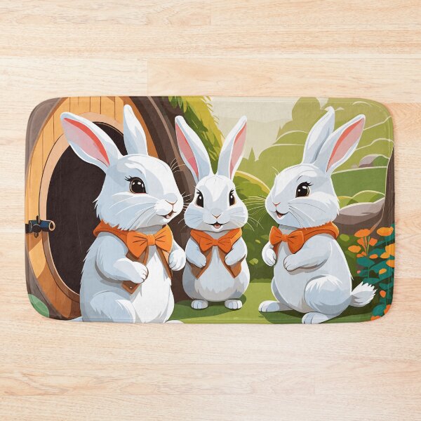 Item preview, Bunnies Artwork designed and sold by WildlifeInc.