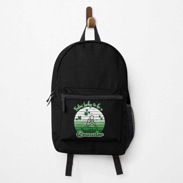 Item preview, Lucky School Counselor St Patricks Day designed and sold by CheekyChimpCo.