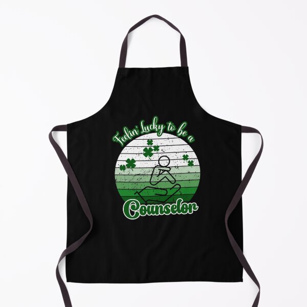 Item preview, Lucky School Counselor St Patricks Day designed and sold by CheekyChimpCo.