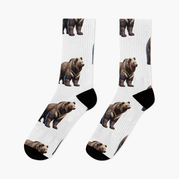 Item preview, Embroidered Nandi Bear African Legendary Animal Mythical Creature designed and sold by kylmllr101684.
