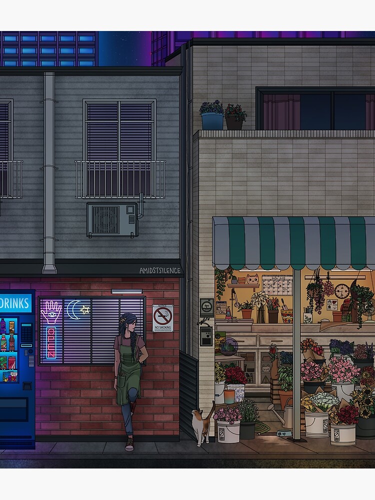 Night Shift by kelseydraws