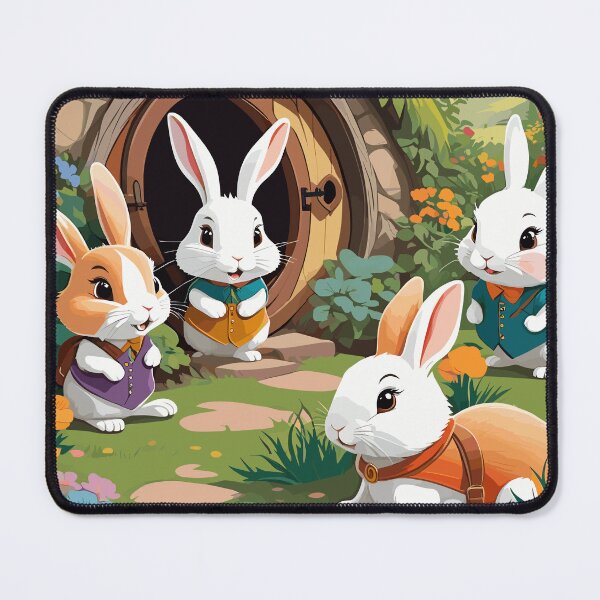 Item preview, Bunnies Artwork designed and sold by WildlifeInc.
