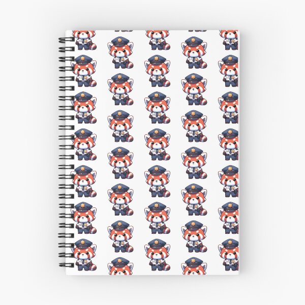 Item preview, Red Panda Officer on Duty designed and sold by UmbrellaStudio1.