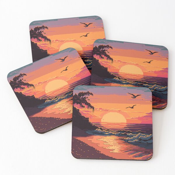 Item preview, PixelArt - Sunset designed and sold by Haramana.