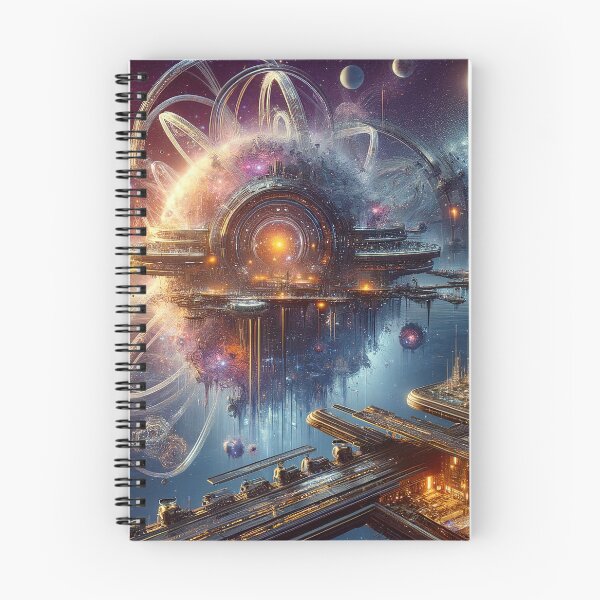Item preview, Galactic Empires: A Vibrant Space Civilization Artwork designed and sold by The-Library.