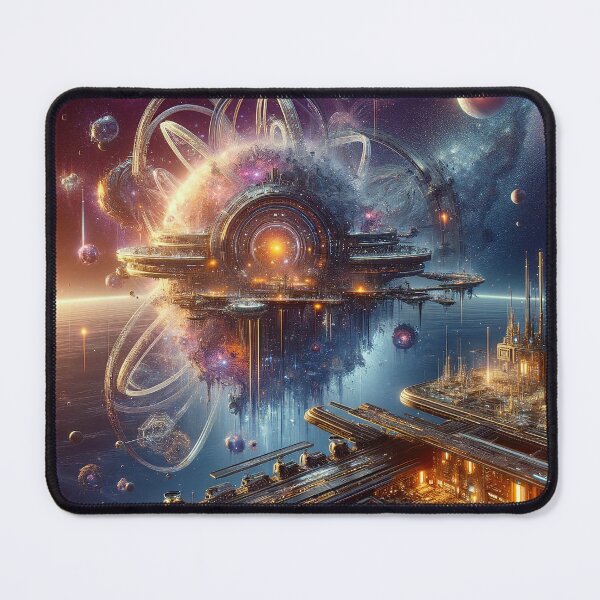 Item preview, Galactic Empires: A Vibrant Space Civilization Artwork designed and sold by The-Library.