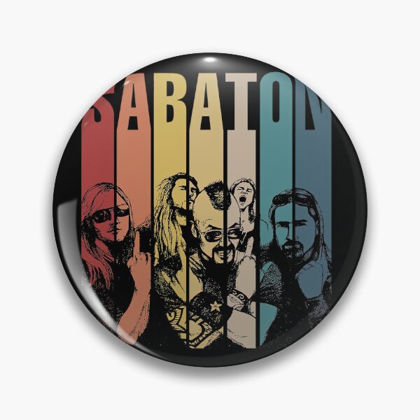 Item preview, Banda Sabaton retro vintage designed and sold by Quorplix-art.