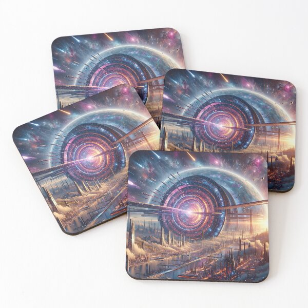 Item preview, Galactic Empires: A Vibrant Space Civilization Artwork designed and sold by The-Library.