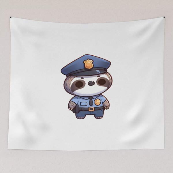 Item preview, Sloth Police Keeping it Slow and Steady designed and sold by UmbrellaStudio1.