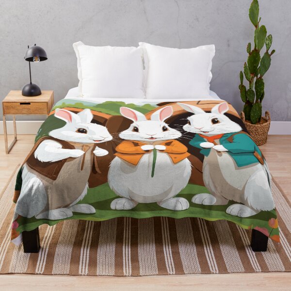 Item preview, Bunnies Artwork designed and sold by WildlifeInc.