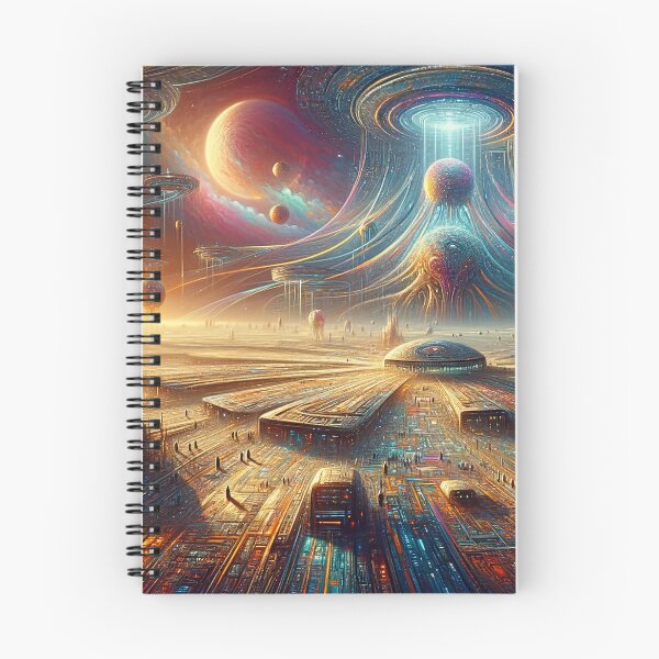 Item preview, Galactic Empires: A Vibrant Space Civilization Artwork designed and sold by The-Library.