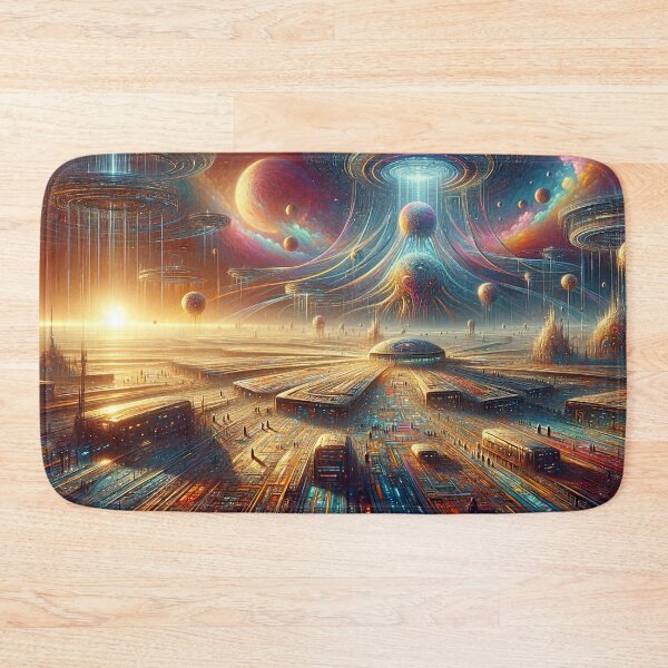 Item preview, Galactic Empires: A Vibrant Space Civilization Artwork designed and sold by The-Library.