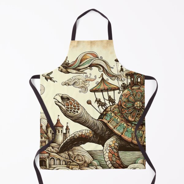 Item preview, Turtleback Carousel of the Whispering Waves designed and sold by PictorialWhimsy.