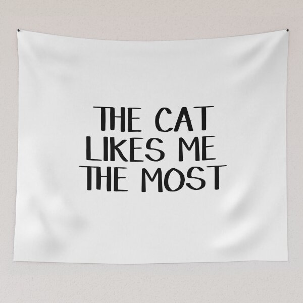 Item preview, The cat likes me the most designed and sold by allthetees.
