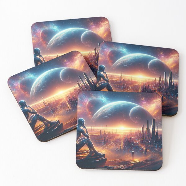 Item preview, Galactic Empires: A Vibrant Space Civilization Artwork designed and sold by The-Library.