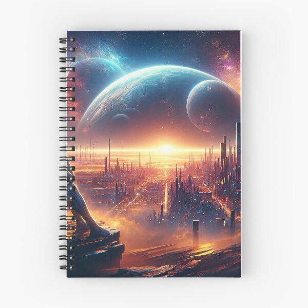 Item preview, Galactic Empires: A Vibrant Space Civilization Artwork designed and sold by The-Library.
