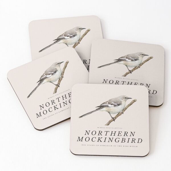 Item preview, Northern Mockingbird, Ornithology Design designed and sold by AryaSubramanian.