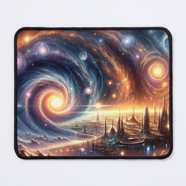 Item preview, Galactic Empires: A Vibrant Space Civilization Artwork designed and sold by The-Library.