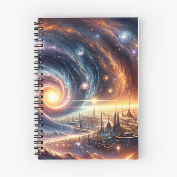 Item preview, Galactic Empires: A Vibrant Space Civilization Artwork designed and sold by The-Library.