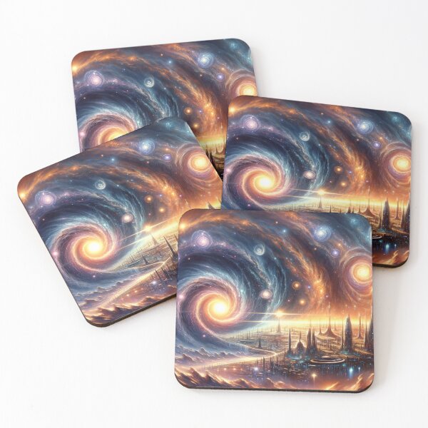 Item preview, Galactic Empires: A Vibrant Space Civilization Artwork designed and sold by The-Library.