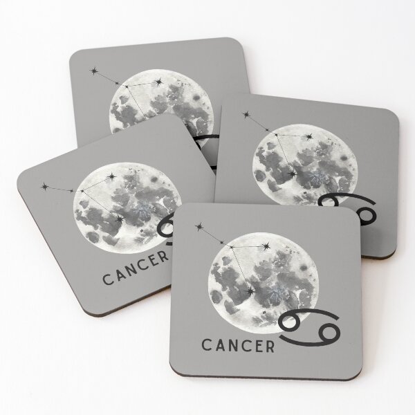 Item preview, Cancer Zodiac Sign Planet Moon designed and sold by mooneko.