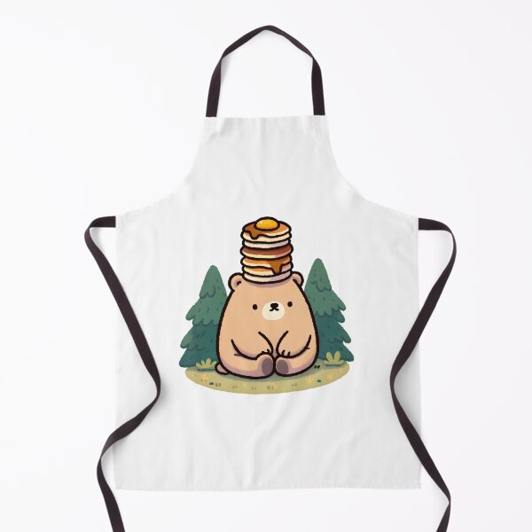 Item preview, Bear Balancing Breakfast Pancake Stack designed and sold by UmbrellaStudio1.
