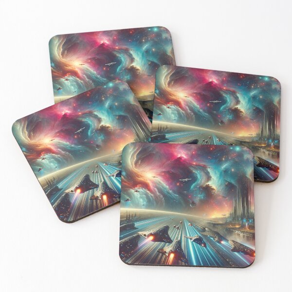 Item preview, Galactic Empires: A Vibrant Space Civilization Artwork designed and sold by The-Library.