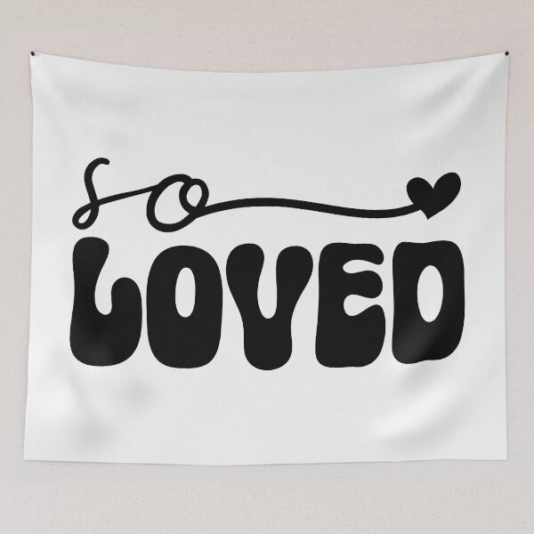 Item preview, So Loved, designed and sold by EsteticaVerus.