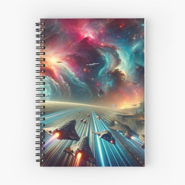 Item preview, Galactic Empires: A Vibrant Space Civilization Artwork designed and sold by The-Library.