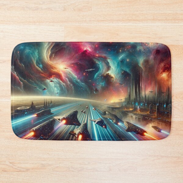 Item preview, Galactic Empires: A Vibrant Space Civilization Artwork designed and sold by The-Library.