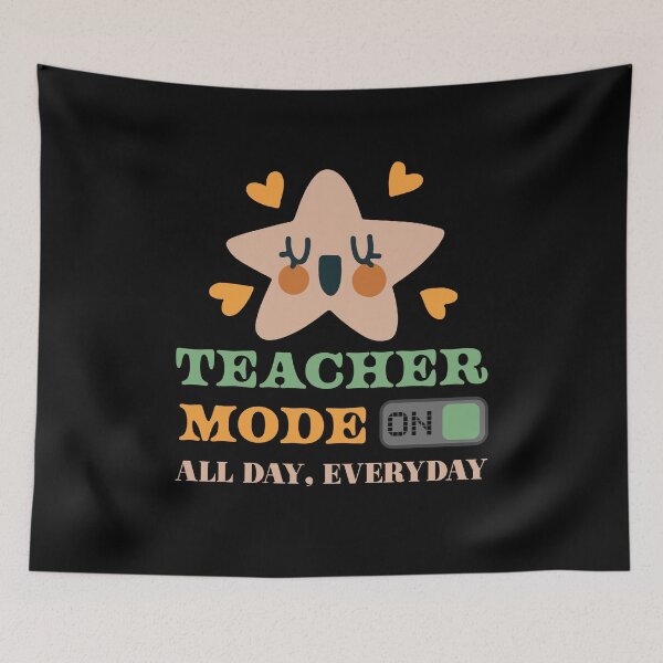 Item preview, Teacher Mode On Shirt, Teaching Shirt, designed and sold by chipmuckdesignn.