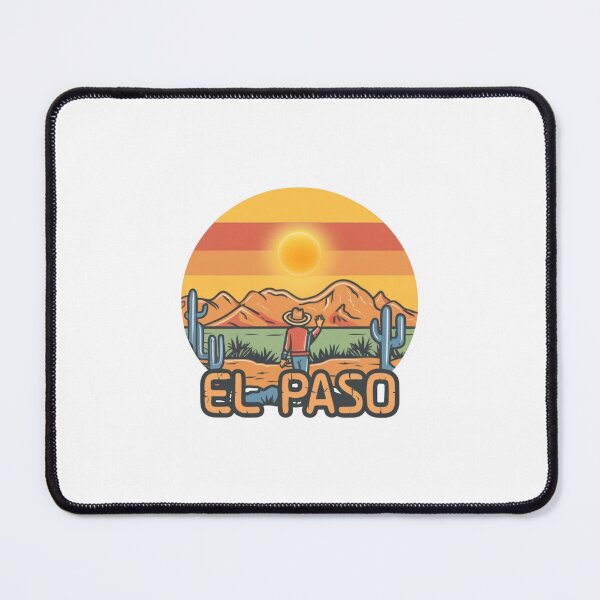 Item preview, El Paso, Texas | A cowboy watching the Texas sunset designed and sold by CircinusStore.