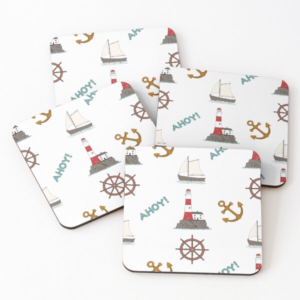 Item preview, Sailing Illustrative Pattern Color designed and sold by NataliePaskell.