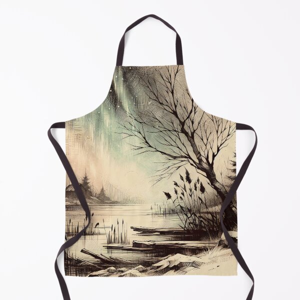Item preview, Whispers of Dawn at the Lakeshore designed and sold by PictorialWhimsy.