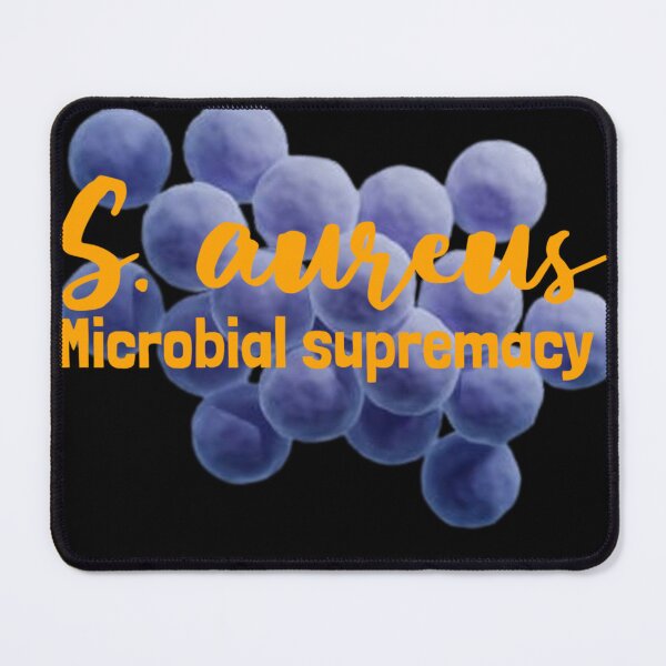 Item preview, S. aureus - microbial supremacy - bestseller designed and sold by micromania99.
