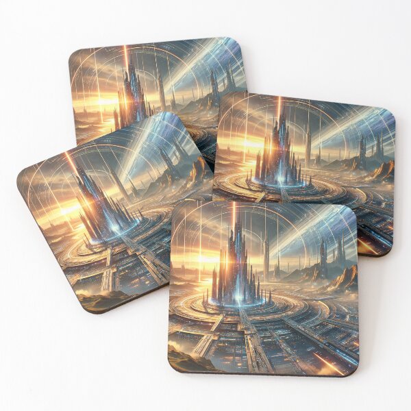 Item preview, Galactic Empires: A Vibrant Space Civilization Artwork designed and sold by The-Library.