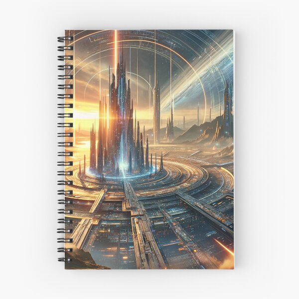 Item preview, Galactic Empires: A Vibrant Space Civilization Artwork designed and sold by The-Library.