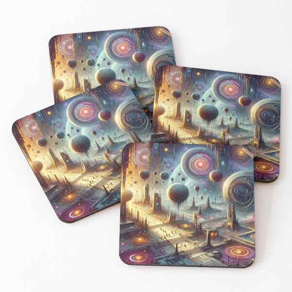 Item preview, Galactic Empires: A Vibrant Space Civilization Artwork designed and sold by The-Library.