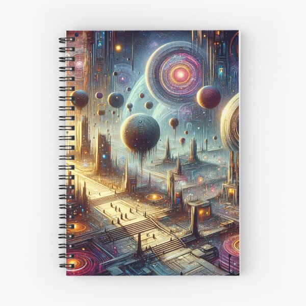 Item preview, Galactic Empires: A Vibrant Space Civilization Artwork designed and sold by The-Library.