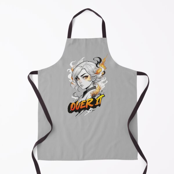 Item preview, Over it. Angry  girl  on fire x.25 designed and sold by Moeruonnanoko.