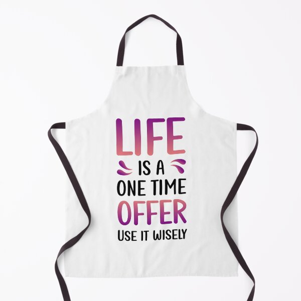 Item preview, Life is a one time offer | Use it wisely designed and sold by Enchantedbox.