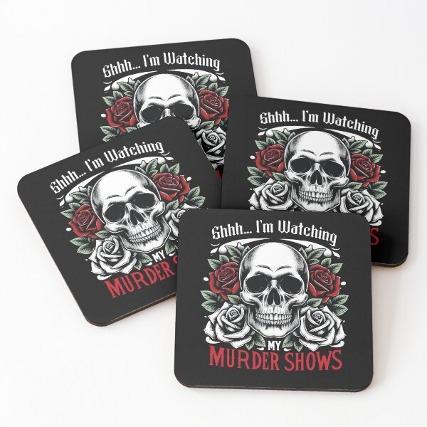 Item preview, Shhh... Im Watching My Murder Shows - True Crime Lovers  designed and sold by SRZT.