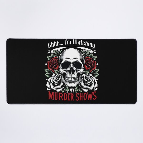 Item preview, Shhh... Im Watching My Murder Shows - True Crime Lovers  designed and sold by SRZT.